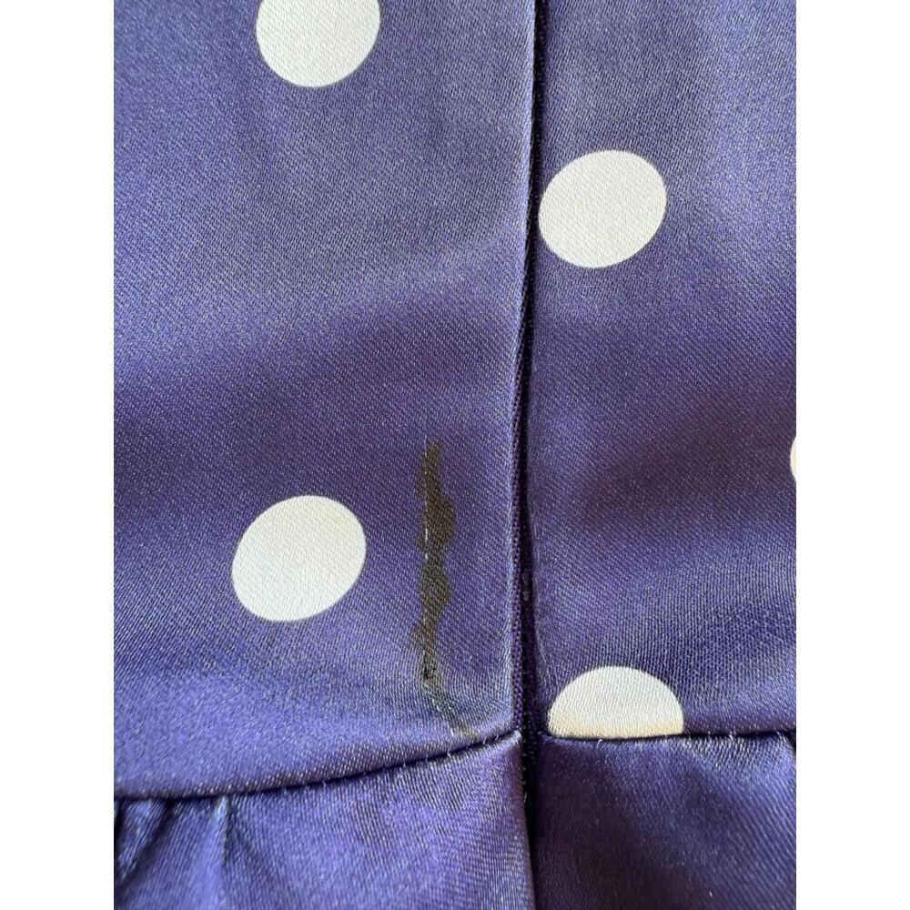 Self-Portrait Blue Polka Dot Midi Dress Size 2,  ($655 original retail) - Picture 10 of 13
